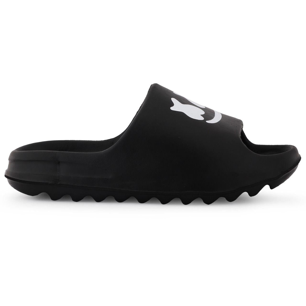 Monex Stylist Black Slider For Men